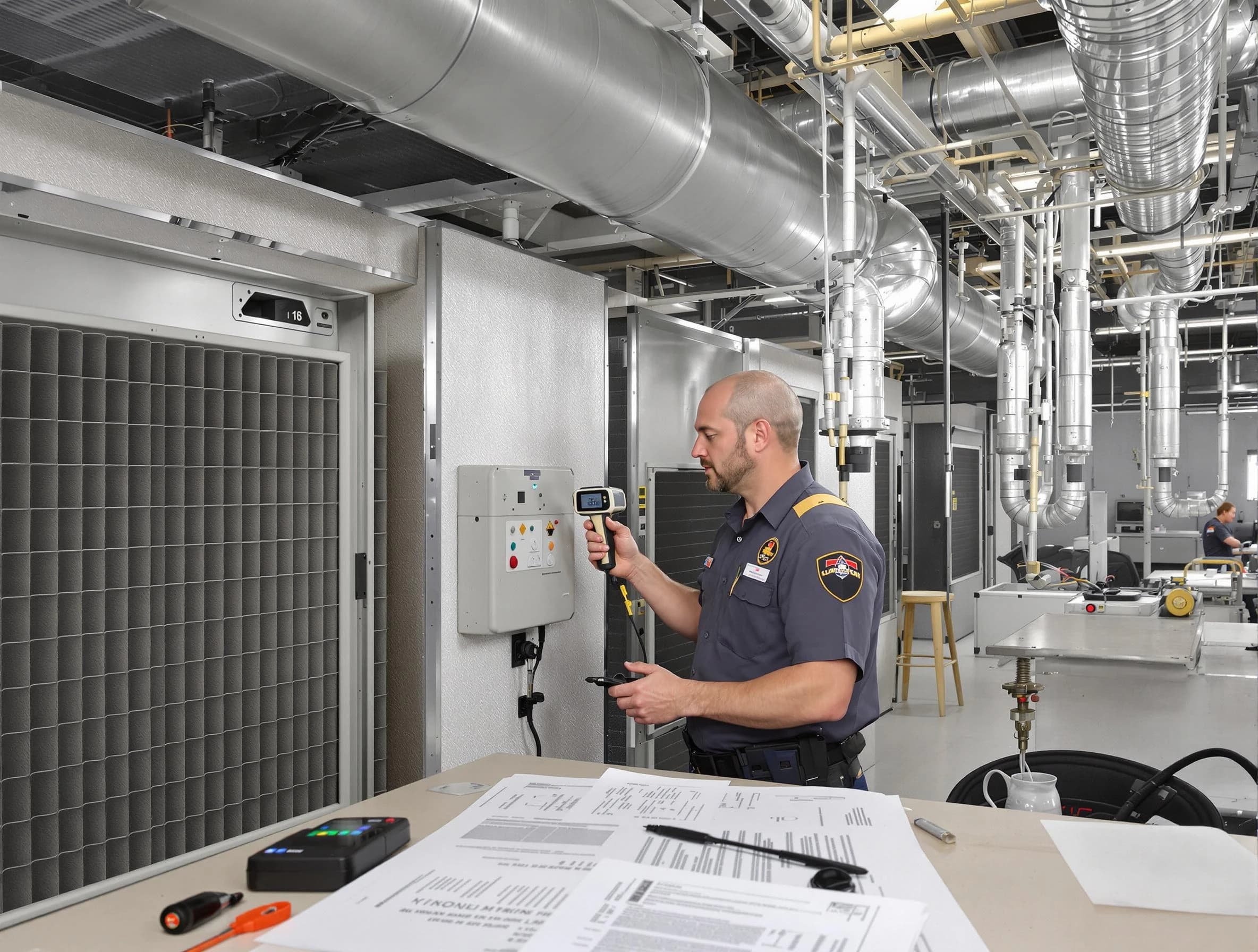 Professional filter system inspection by Leominster Air Duct Cleaning in Leominster