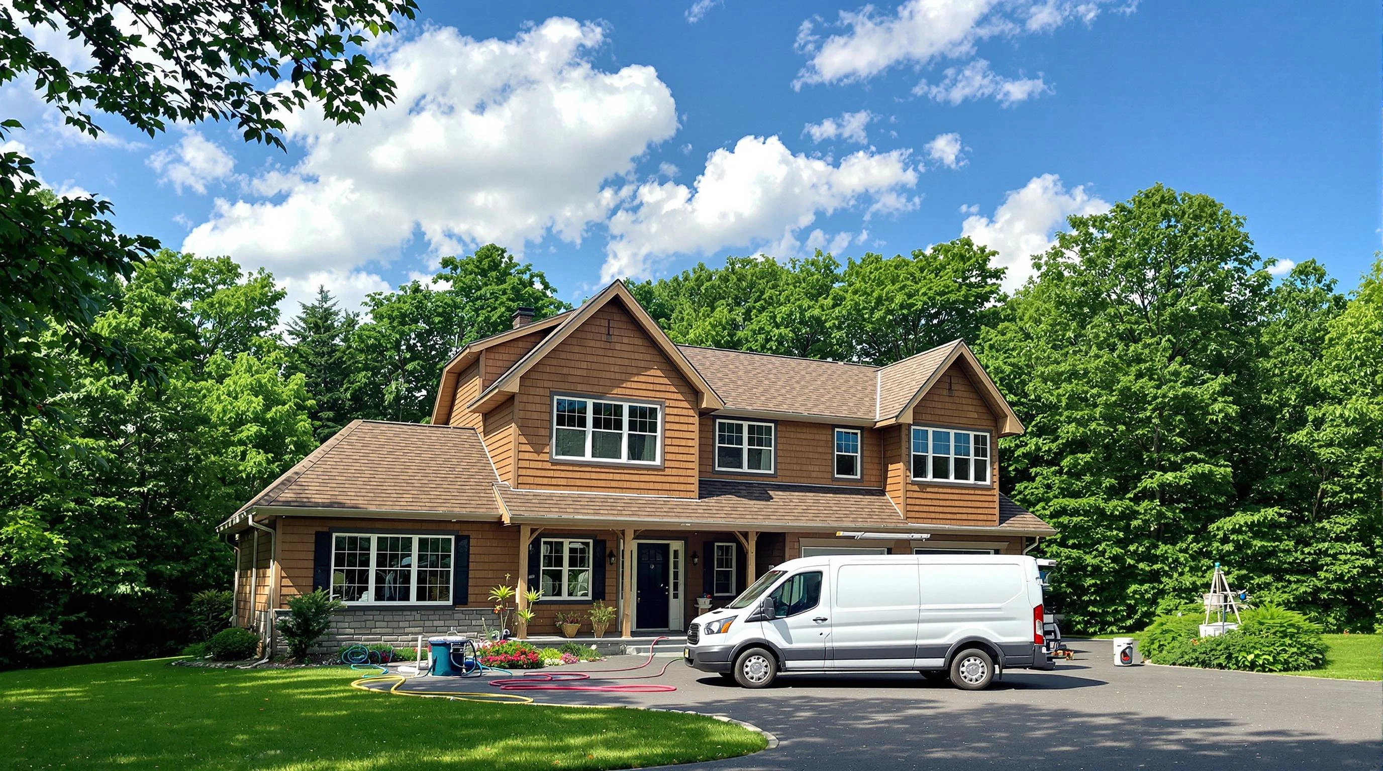 Leominster Air Duct Cleaning air duct cleaning crew working in Shirley, MA