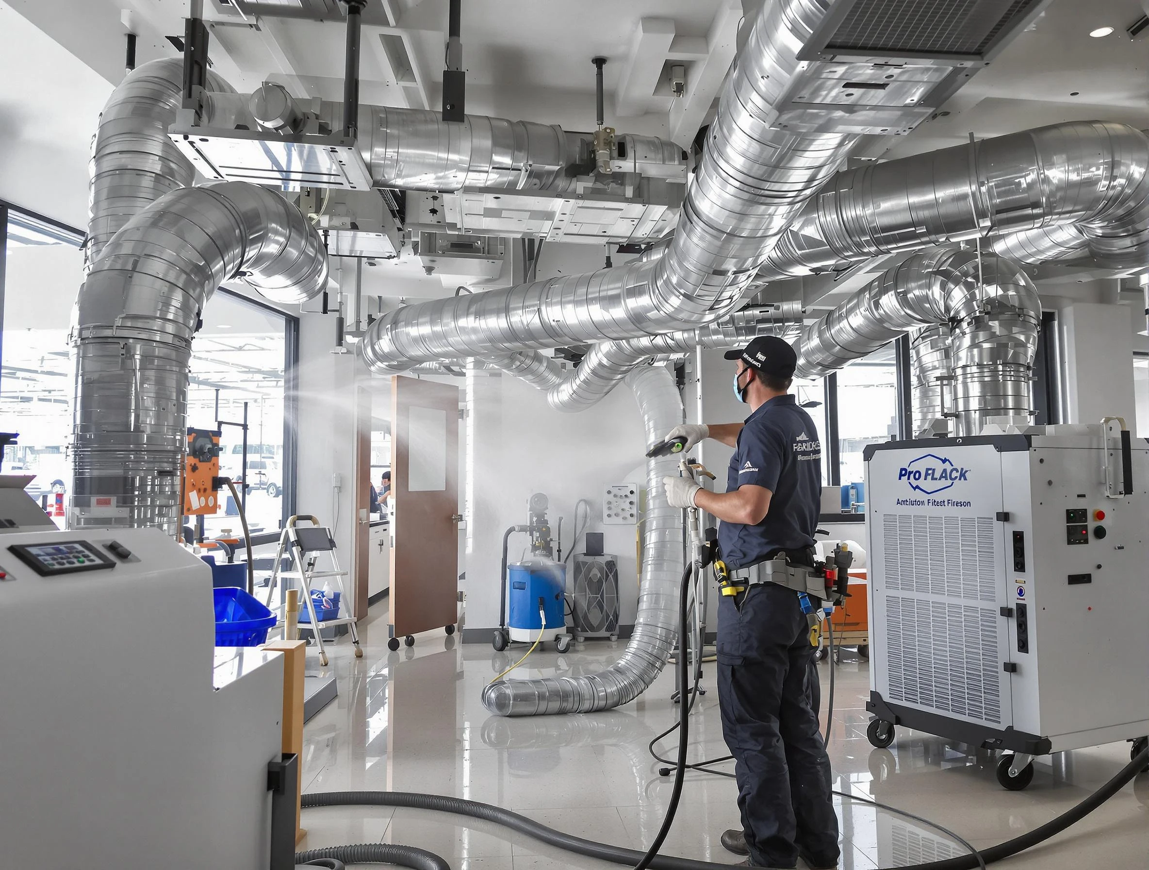 Negative Pressure Air Duct Cleaning in Leominster