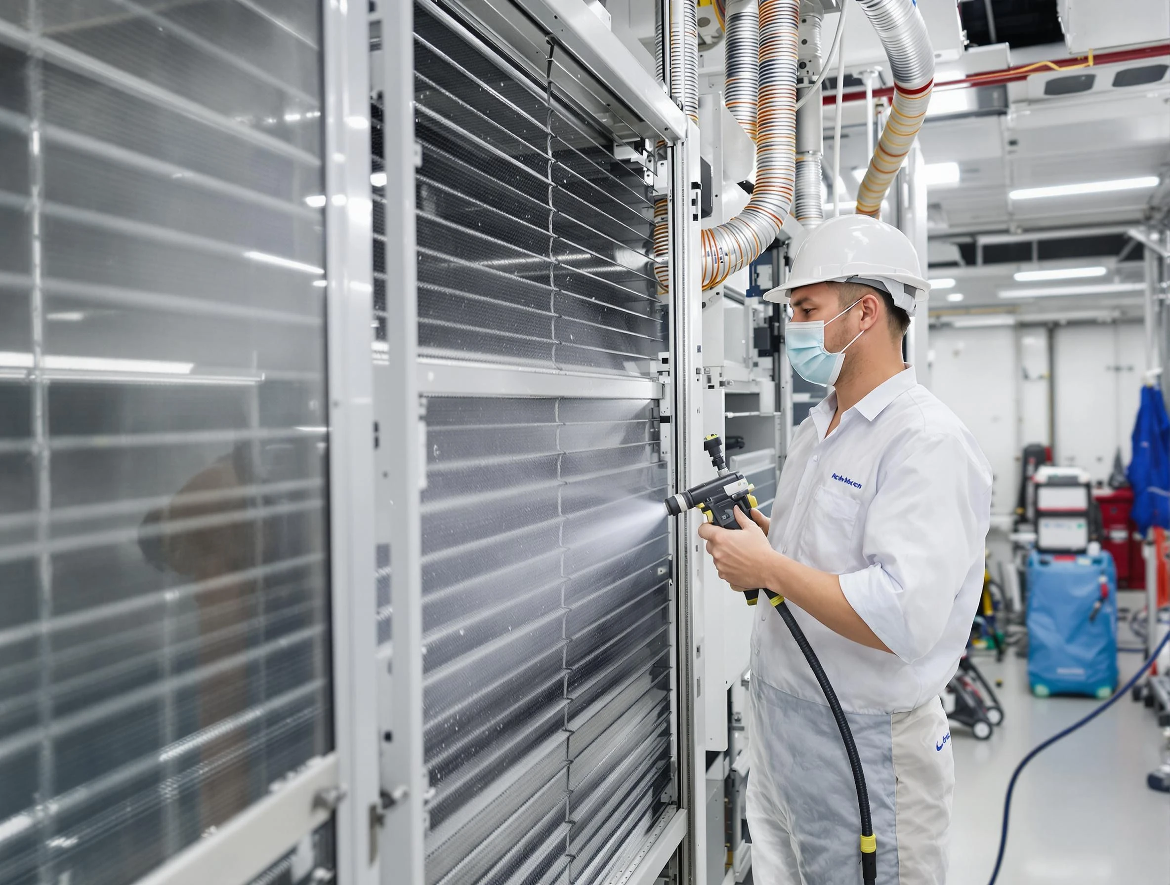 Professional AC coil cleaning by Leominster Air Duct Cleaning in Leominster