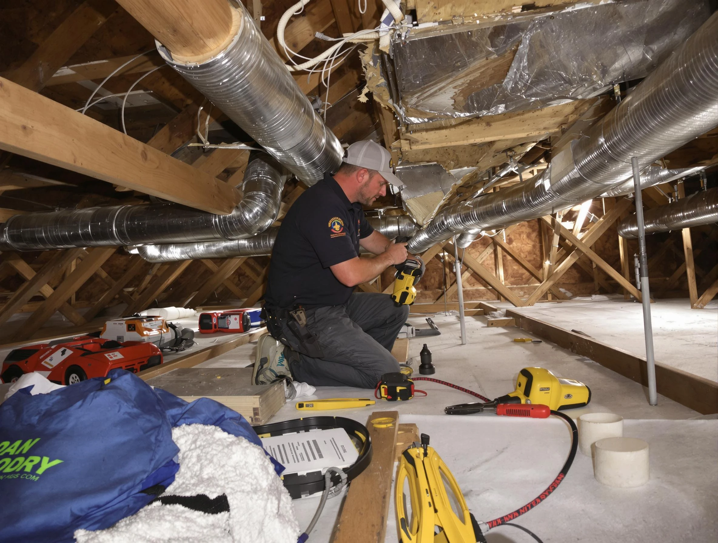 Professional air duct repair by Leominster Air Duct Cleaning in Leominster