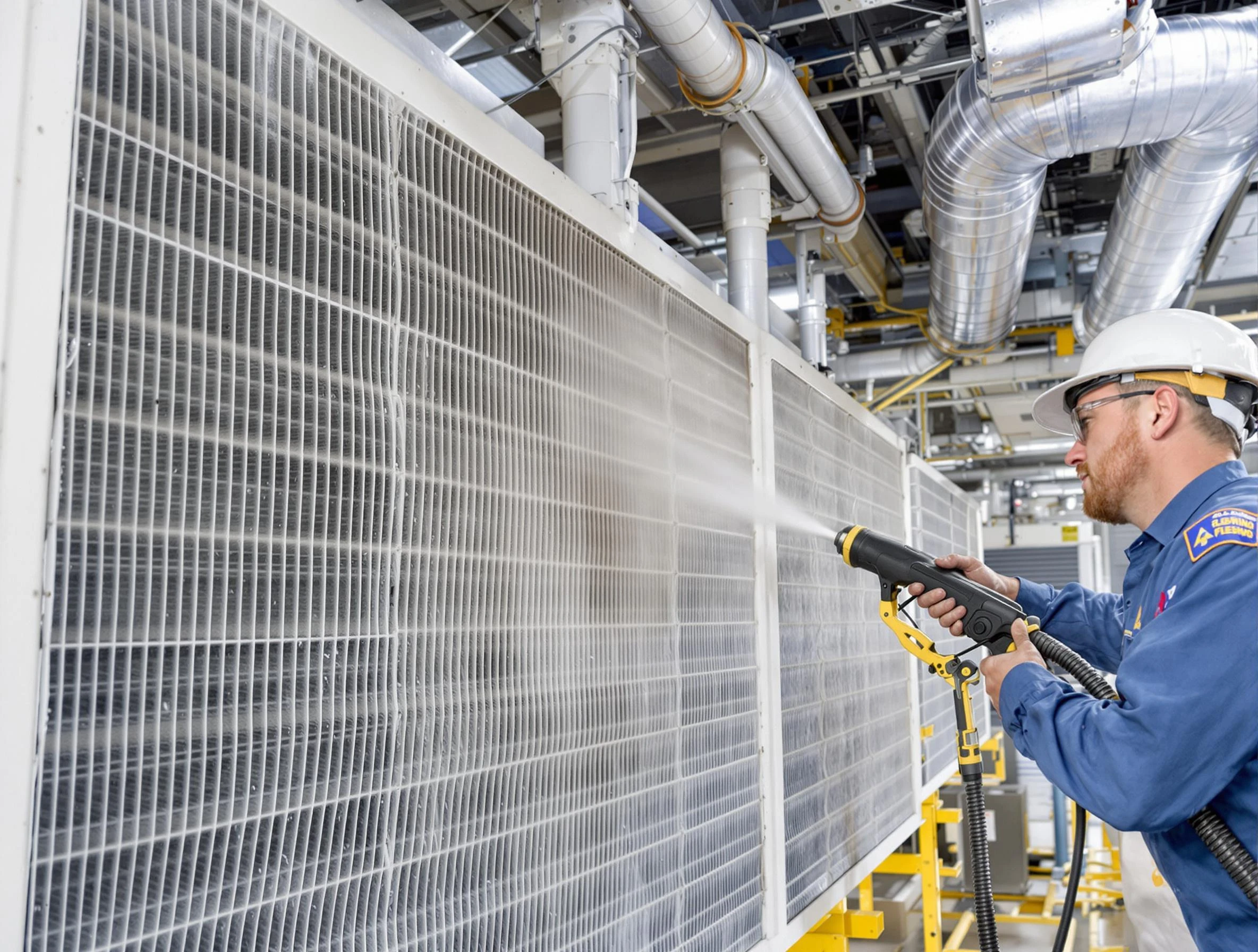 Professional commercial coil cleaning by Leominster Air Duct Cleaning in Leominster