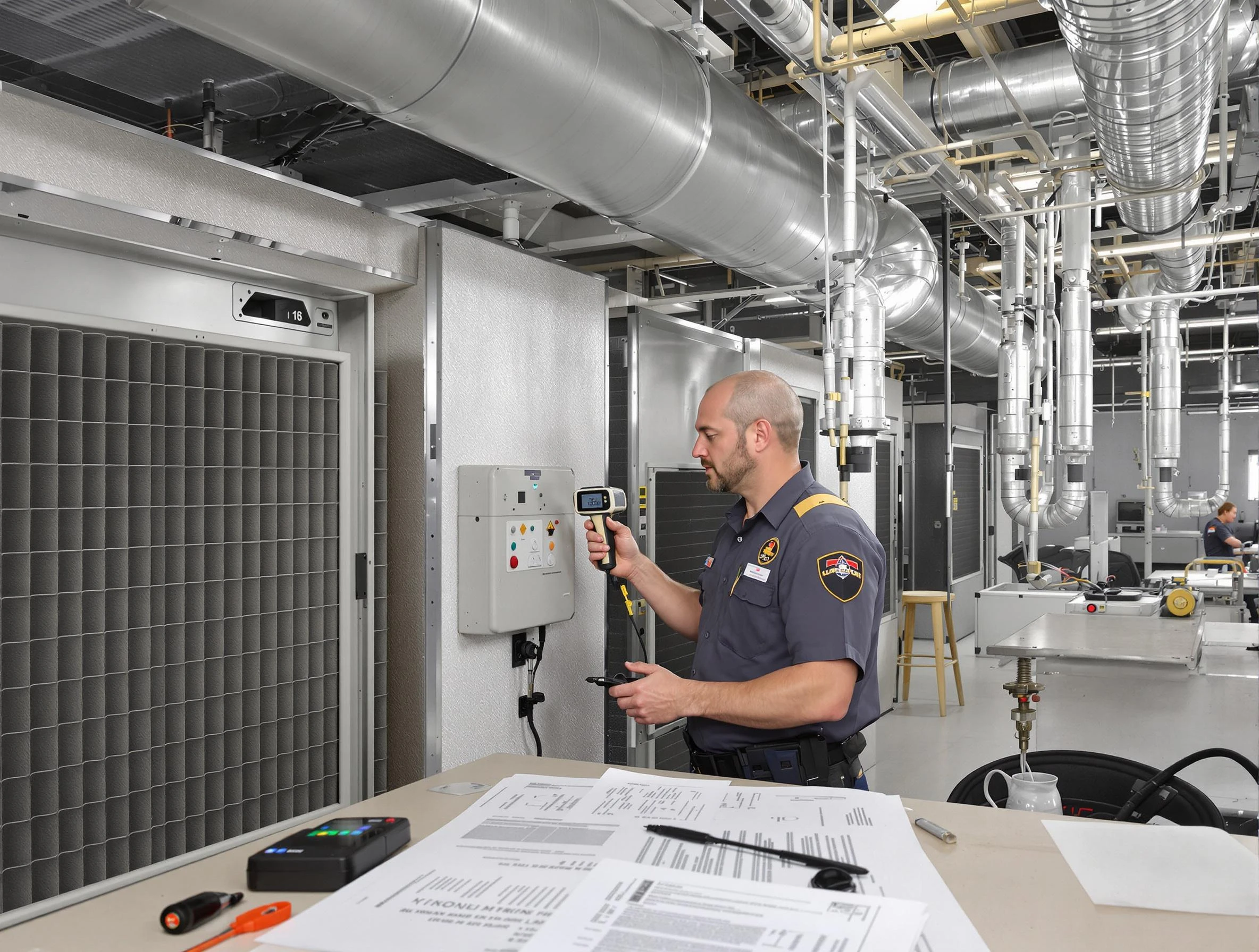 Professional filter system inspection by Leominster Air Duct Cleaning in Leominster